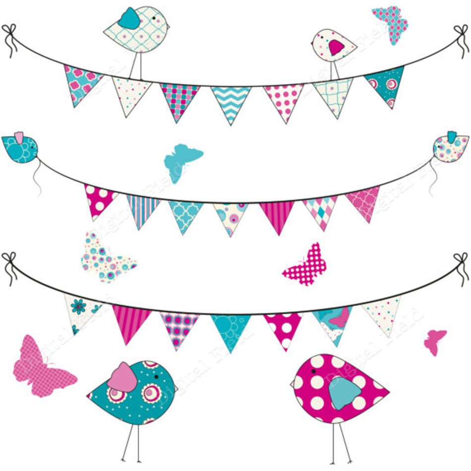 Pink Butterfly Clip Art N37