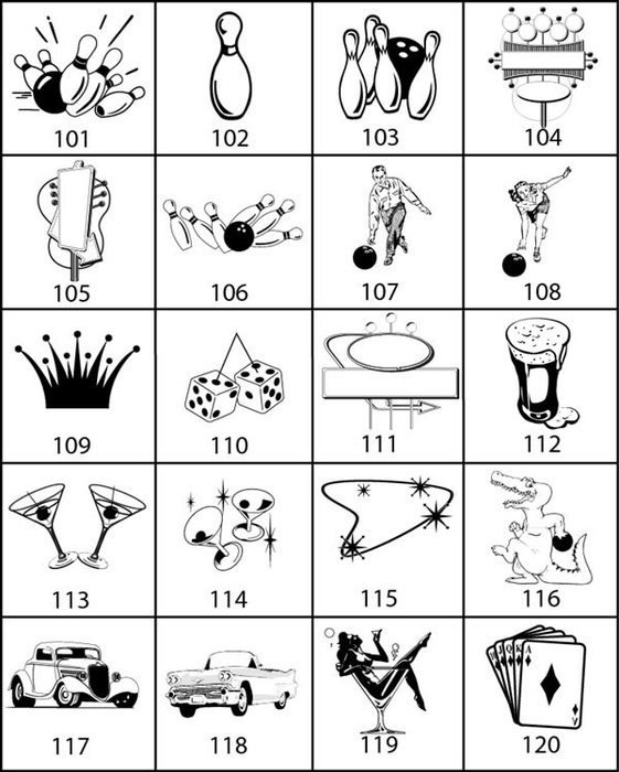 Bowling Lane Clip Art N3