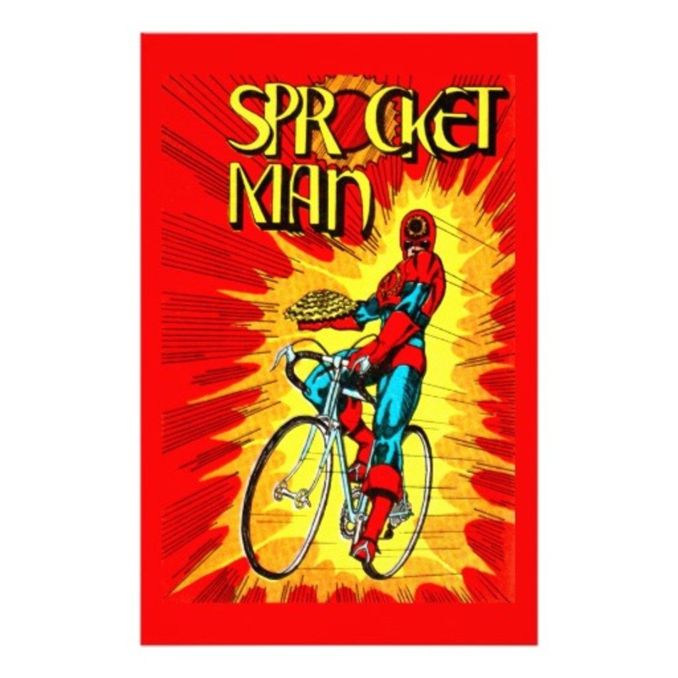 Man Super Hero Bike