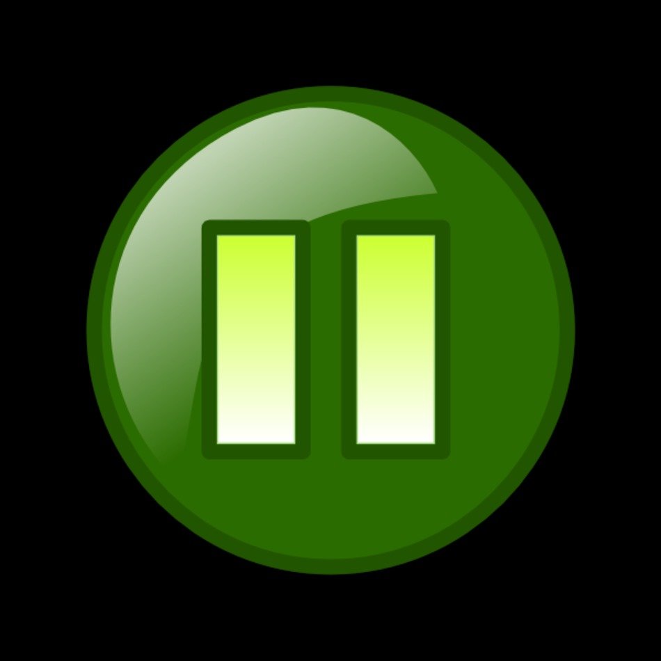 Pause Button Clip Art N3