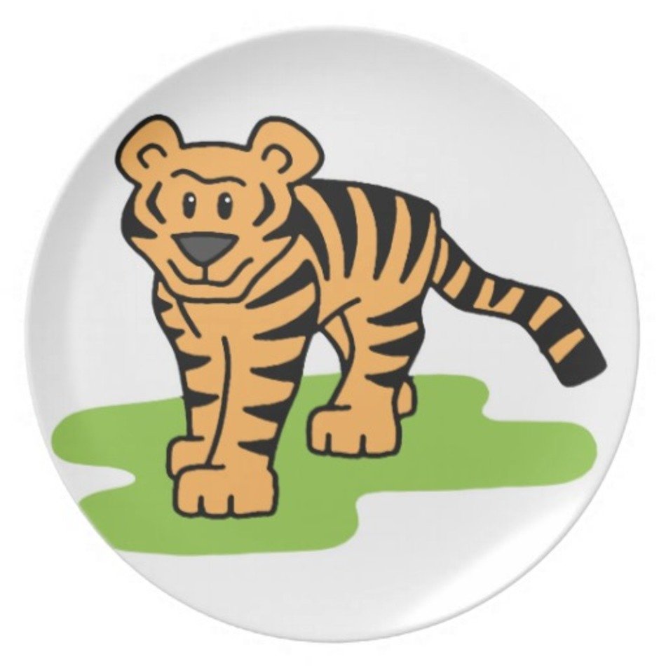 Tiger Cartoon Clip Art N24
