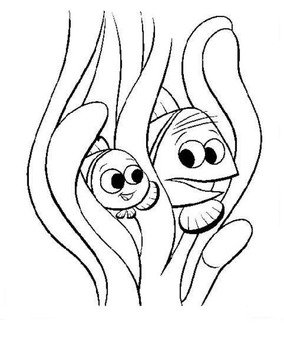 Finding Nemo Coloring Pages Free