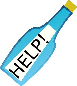 Message In A Bottle Clip Art N2