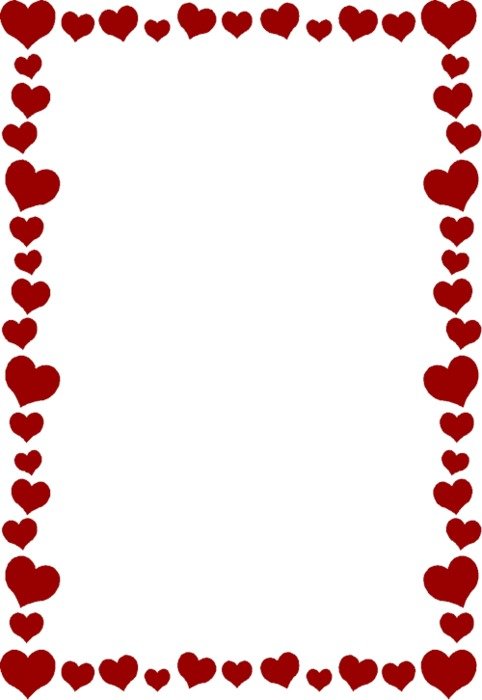 Heart Border Clip Art Free N6 free image download