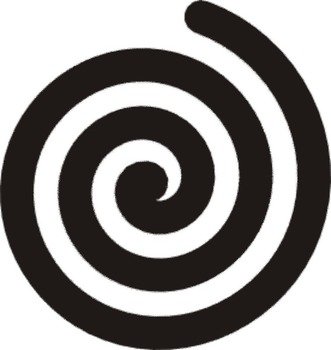 Circle Swirl Clip Art N7