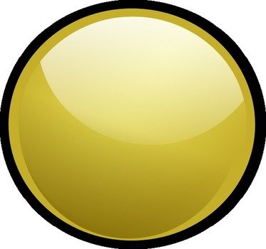 Gold Circle Clip Art N7