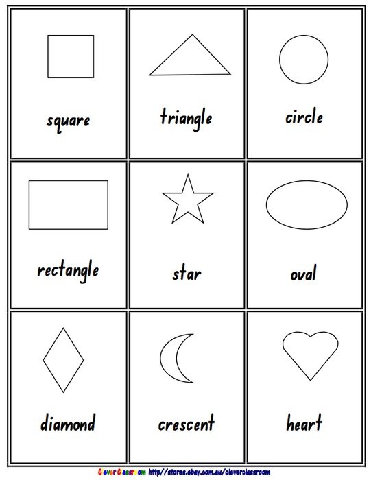 Free 3D Shapes Kindergarten Worksheet