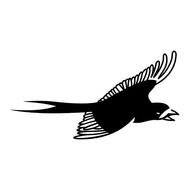 Flying Birds Tattoo Stencil