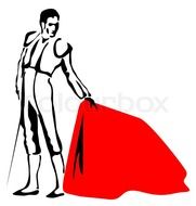 Spanish Bull Clip Art N2