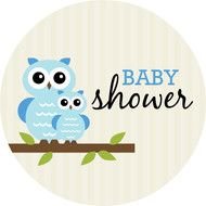 Owl Baby Shower Invitations N2