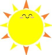 Cute Sun Clip Art N14