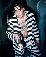 portrait of Johnny Depp