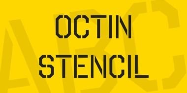 Octin Stencil Sign clipart