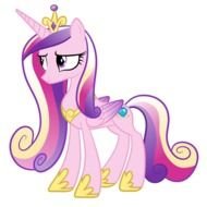 purple pony with a crown on his head