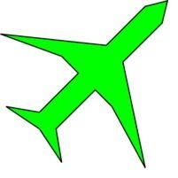 Plane Clip Art Icon N3