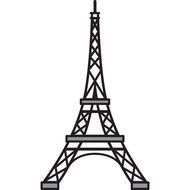 Pink Eiffel Tower Clip Art Free Image