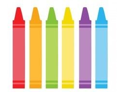 Crayon drawing