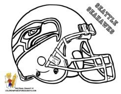 Seattle Seahawks Football Coloring Pages