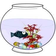 Fish Bowl Clip Art N31