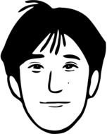 simple portrait of a man