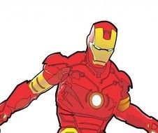 Iron Man Cartoon Clip Art N5