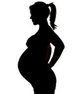Pregnant Woman Silhouette N7