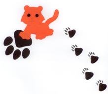 Tiger Paw Print N9