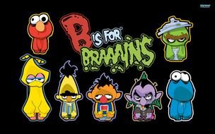 Sesame Street Monsters drawing