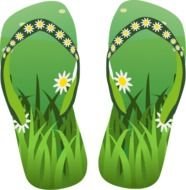Grass And Flowers Clip Art N6