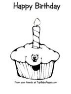 Free Printable Happy Birthday Coloring Pages