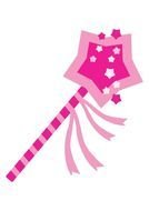 cute pink magic wand