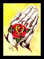 Praying Hands Emoticon drawing