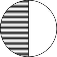 Fractions Circle 1 2 4