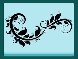 Waving Flower drawing