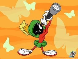 Looney Tunes Marvin Martian Cartoon darwing