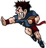 angry Football drawing