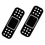 Band Aid Clip Art Outline
