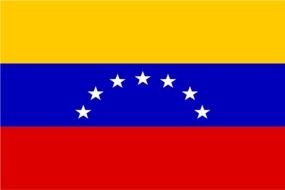 clipart of the Red Yellow Blue Flag With Stars