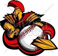 Trojans Baseball Logo N3