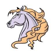 English Horse drawing