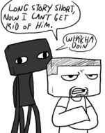 Minecraft Enderman Clip Art N2