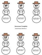 snowman patterns for cutting