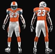 Miami Dolphins New Uniforms drawing
