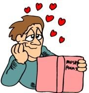 love story as a graphic illustration