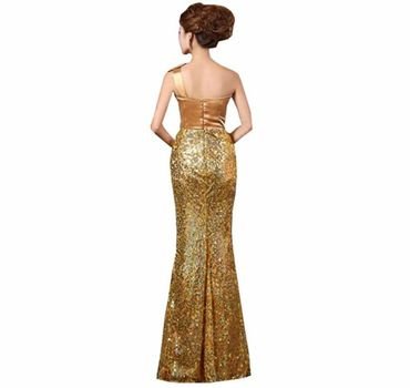 Gold Dress