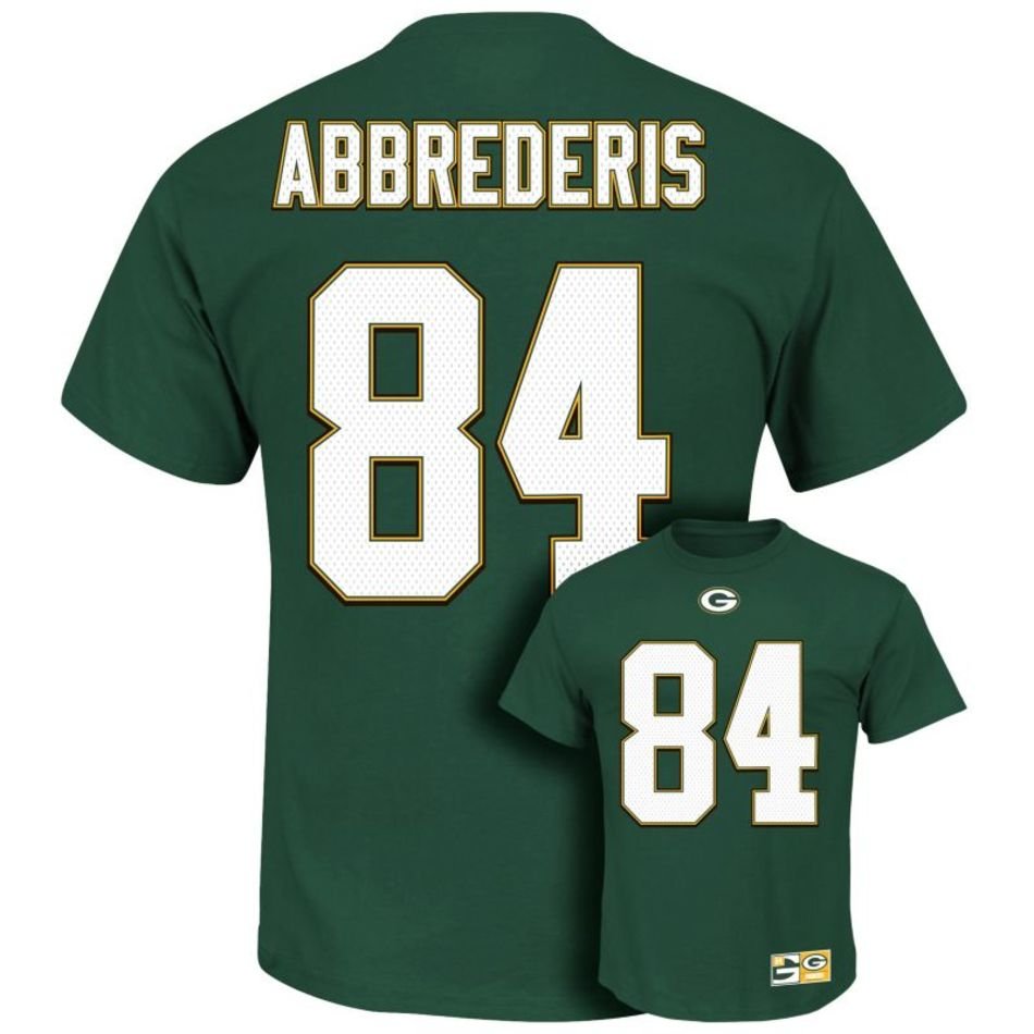 Colorful form of Green Bay Packers