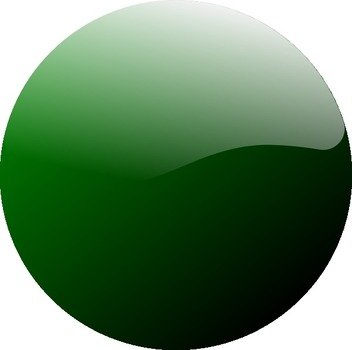 Round Green Check Mark Clip Art