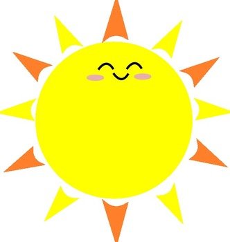 Cute Sun Clip Art N14