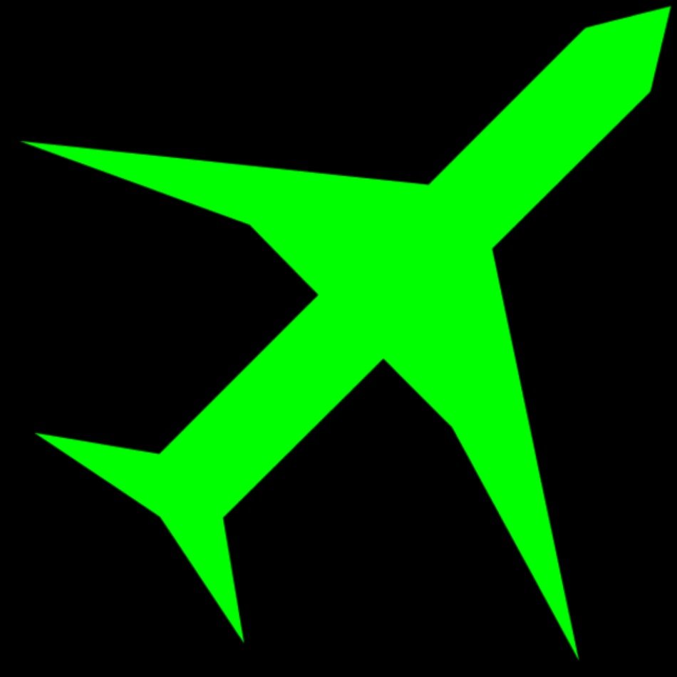 Plane Clip Art Icon N3