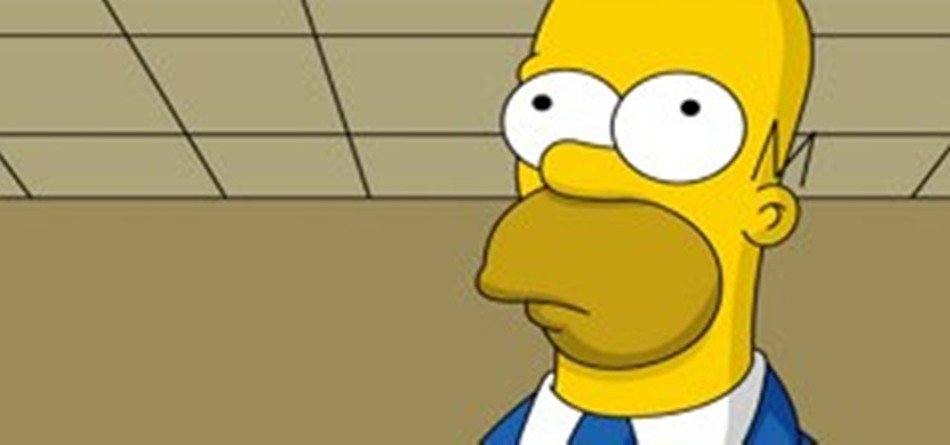 portrait yellow Simpson